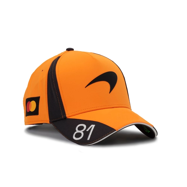 McLaren Oscar Piastri Team Baseballkappe – Papaya – Unisex