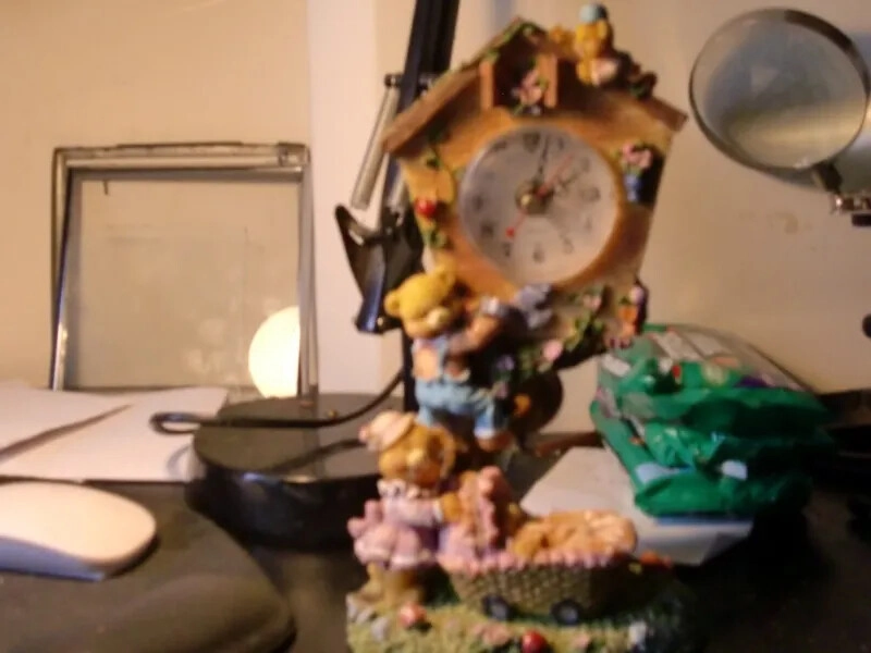 option of ONE of these 2 nursery /childrens room clocks REDUCED