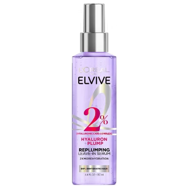 L'Oreal Paris Elvive Hyaluron Plump Replumping Hair Serum Paraben-Free - 4.4 fl oz
