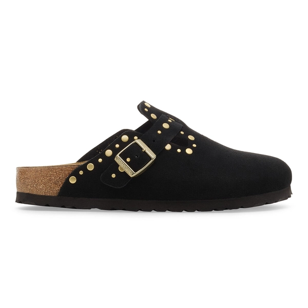 Sabots en cuir suédé Boston Rivet