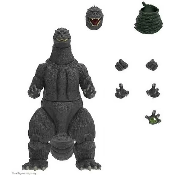 Super7 Collectible Adult Godzilla Action Figure, Multicolor, 10.30" x 7.30"