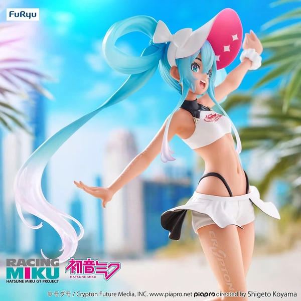 Hatsune Miku GT Project Trio-Try-iT PVC Statue Racing Miku 2024 Summer Holiday V