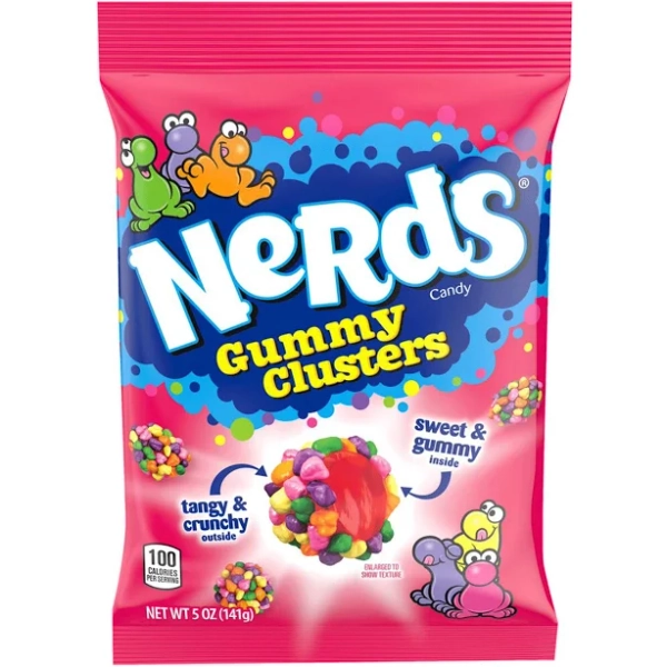 Ferrara Candy Company Nerds Gummy Clusters, 5oz