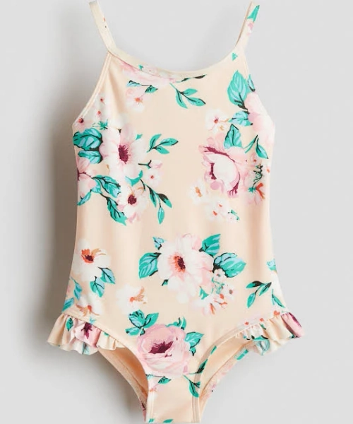 H&M Girls Floral Printed Swimsuit