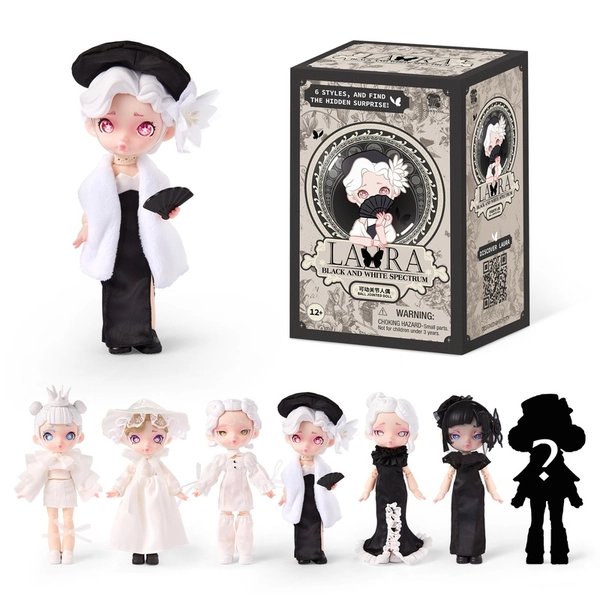 Laura Girl: Black and White Spectrum Doll Assortment