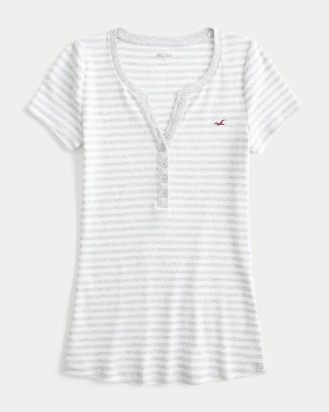 Short-Sleeve Icon Henley