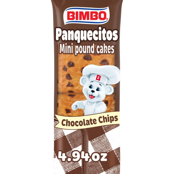 Bimbo Panquecitos Chocolate Chip Mini Pound Cakes
