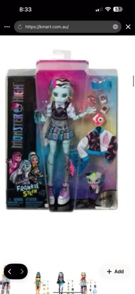 Monster High Doll - Assorted