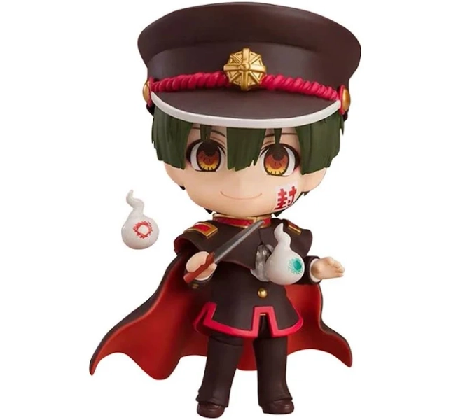 Jiumaocleu 10cm Toilet-Bound Hanako-kun Yugi Amane Figure Anime Hanako-kun Q Version Figure Joint Movable Model Gift for Fans