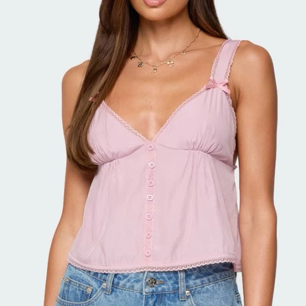 Edikted Women's Andea Babydoll Tank Top