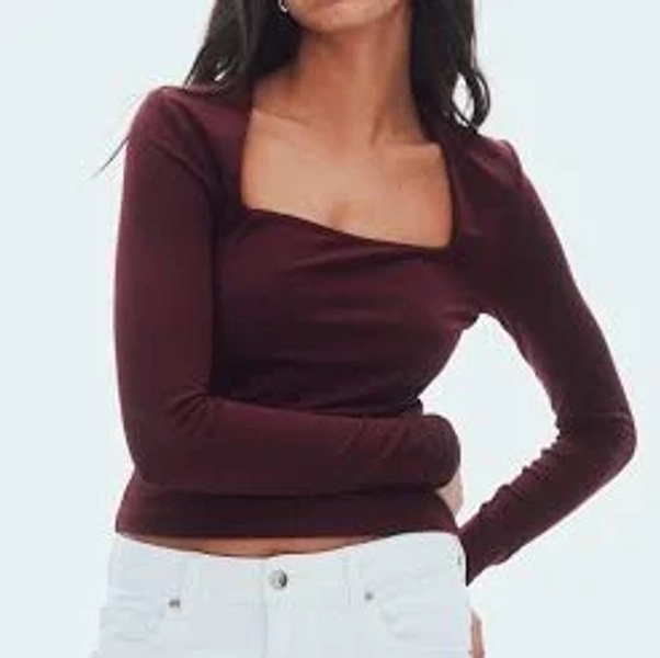 H&M Ladies Long-Sleeved Microfiber Top