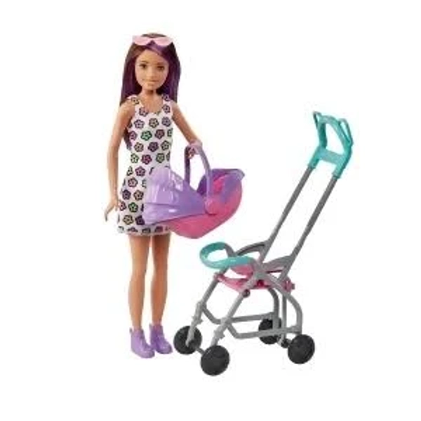 Barbie Skipper Babysitters Inc. Doll and Stroller Playset