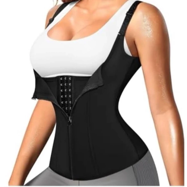 Ann Chery Nebility Waist Trainer For Women Corset Shapewear With Zipper Women's Waist Cinc - New Women | Color: Gray/Black/Yellow | Size: s