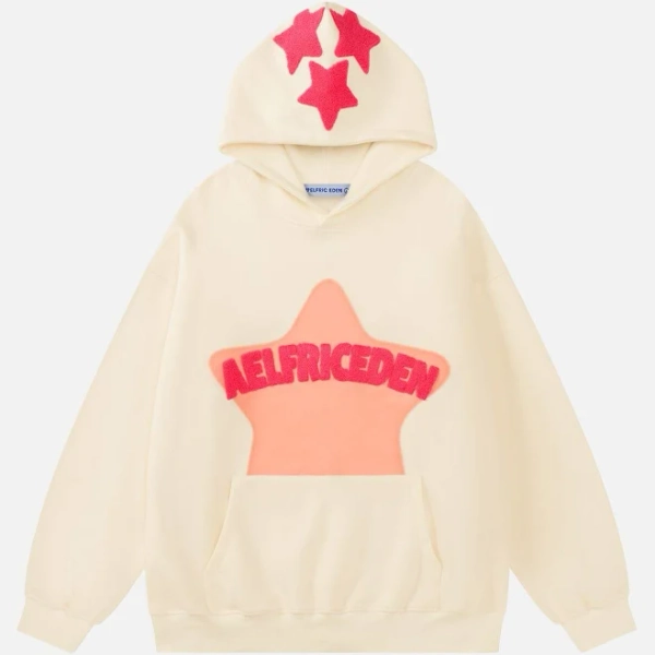 Aelfric Eden Vintage Embroidery Eden Star Hoodie