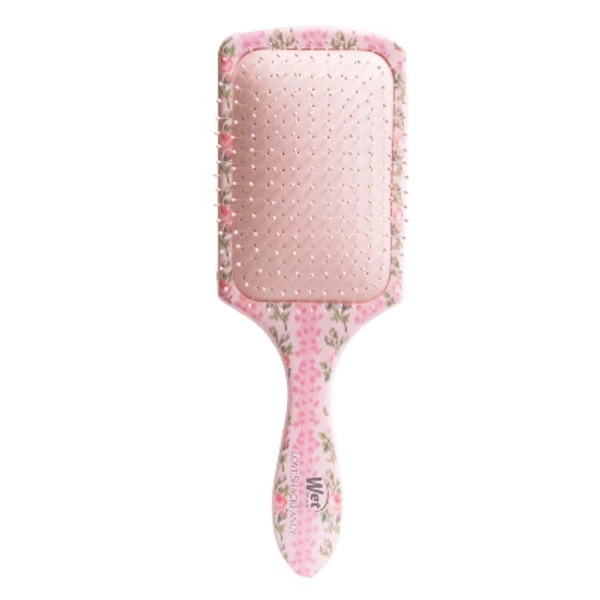 LoveShackFancy x Target – WetBrush Blooming Heirloom Paddle Detangler Brush Strawberry Macaroon