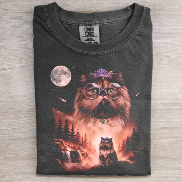 Vintage Princess Donut Moon Shirt