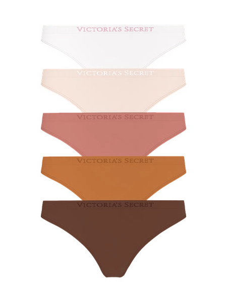 5-Pack Seamless Thong Panties