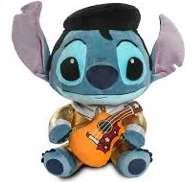 Disney Stitch Inspired By Elvis Gold Suit HugMe Vibrating Plush