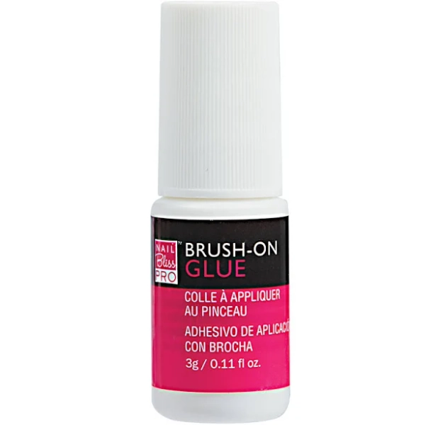 Nail Bliss Clear Brush-On Nail Glue