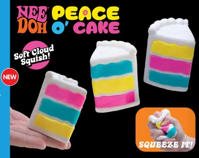 NeeDoh Peace O' Cake