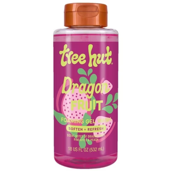 Tree Hut Body Wash - Dragon Fruit - 18 fl oz: Moisturizing, Paraben-Free, Vegan, With Shea Butter