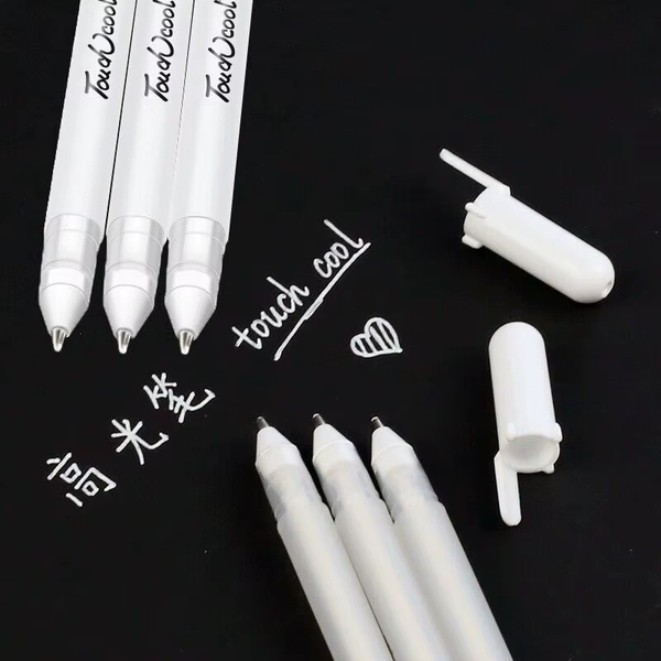 3/5pcs/10pcs Set 0.8mm Highlight Marker Pen White Ink Gel Pen For Drawing Art Supply Sketch Paint Pen - AliExpress 21