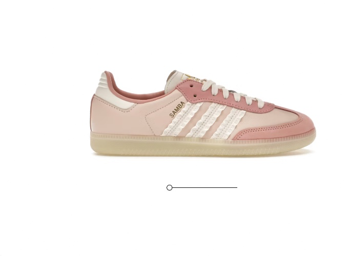 Adidas Samba Ruffle Stripes Pack Wonder Mauve (Women's)
