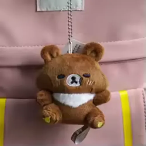 Rilakkuma 20th Anniversary Store Manager Plush Doll Keychain Kawaii Brown Bear Stuffed Toy Bag Charm Birthday&Festival Gifts - AliExpress 26