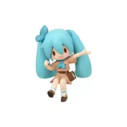 Hatsune Miku Q Version Summer Swimsuit Straw Hat Figure Anime Girl PVC Collectible Model Desktop Ornament Cute Toy Gift For Fans - AliExpress 26