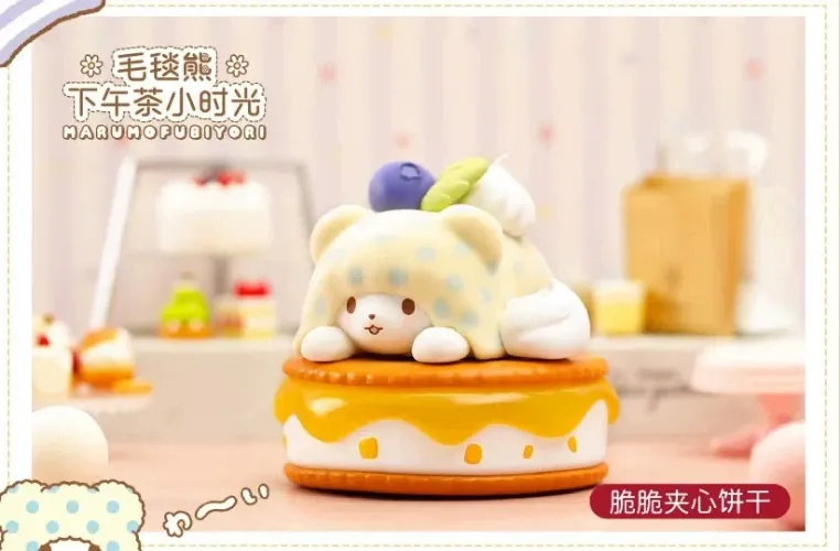 In-Stock Genuine 52Toys Blanket Bear Afternoon Tea Time Seri — DogeGoo