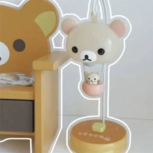Rilakkuma Balloon Lamp Eye Protection Table Lamp Bedroom Bed — DogeGoo