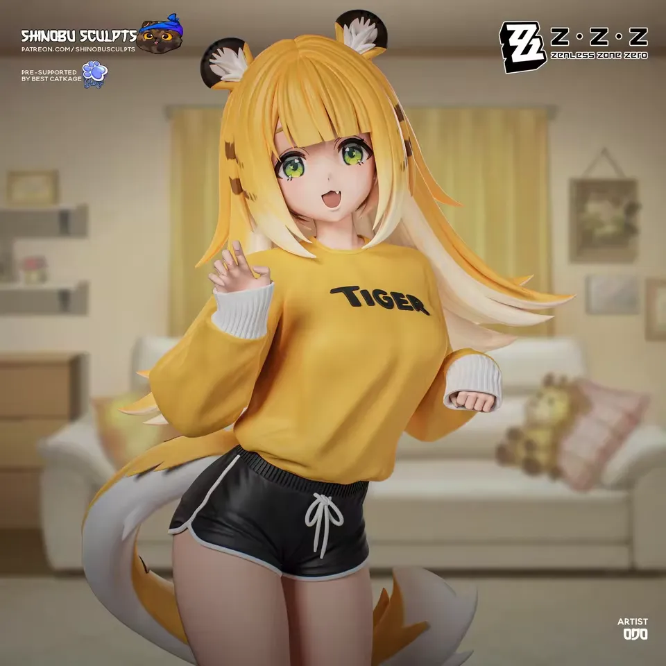Zenless Zone Zero Ju Fufu Jufufu Figure Anime Game Model Statue 19cm Standing position Kitten Sexy Maid Movable PVC Toy Gift - AliExpress 26