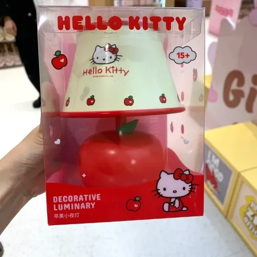 Miniso Sanrio Hello Kitty Led Apple Night Light Retro Restau — DogeGoo