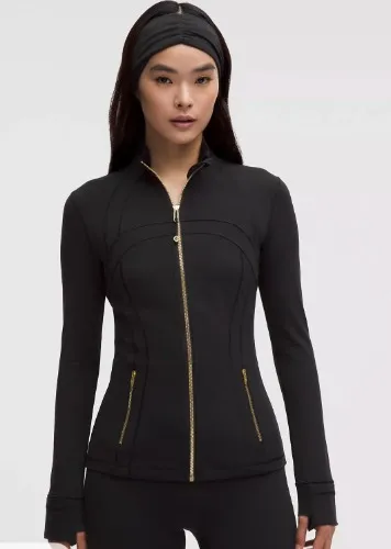 Define Jacket *Nulu - Black/Gold/Gold - 2