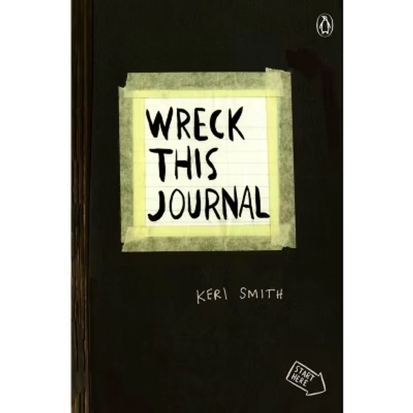Wreck This Journal Black Edition 08/20/2012 Self Improvement - By Keri Smith ( Paperback )