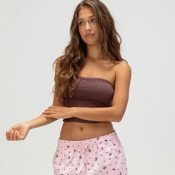 Full Tilt Womens Pajama Pants - Pink Combo - Size: Medium