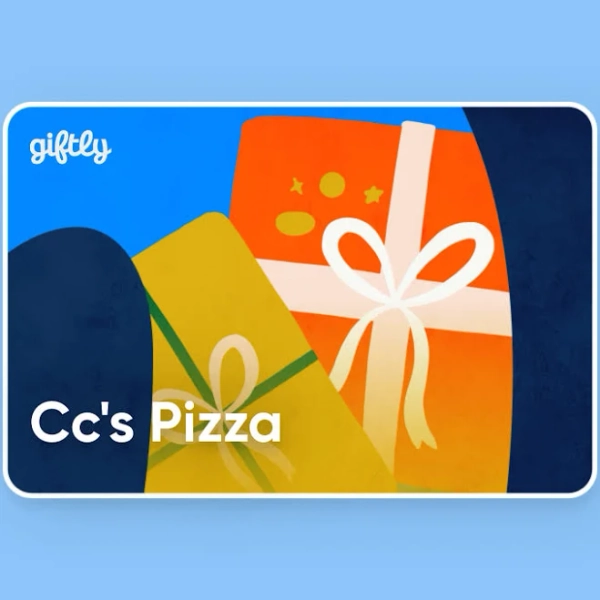 $50 Cc's Pizza Giftly | Text or Email