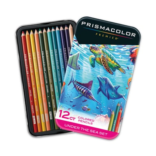 Prismacolor Premier 12pk Colored Pencils - Under the Sea