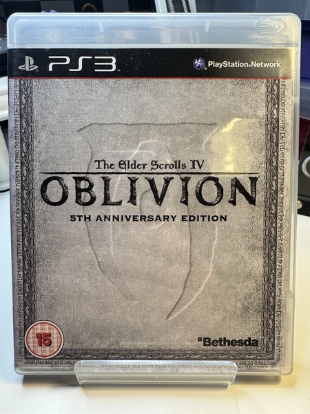The Elder Scrolls IV Oblivion 5th Anniversary PS3 Complete Map - Bonus Disc VGC