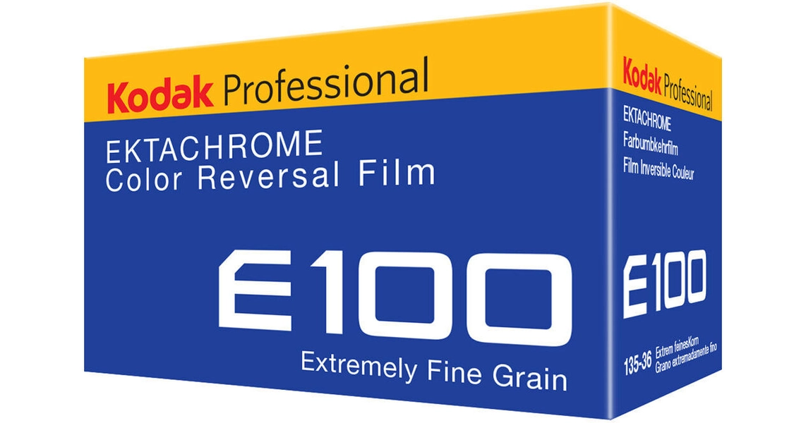 Kodak Professional Ektachrome E100 Color Transparency Film (35mm Roll Film, 36 Exposures)
