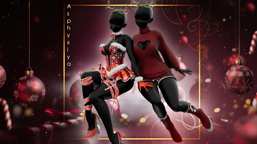 Christmas Set - Egirl Base