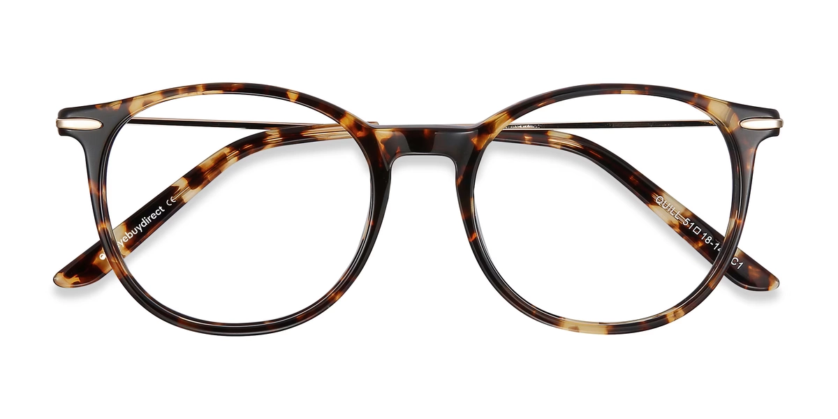 Quill Round Tortoise Glasses for Women | Eyebuydirect