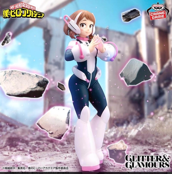My Hero Academia Ochaco Uraraka Glitter &amp; Glamours Figure Banpresto