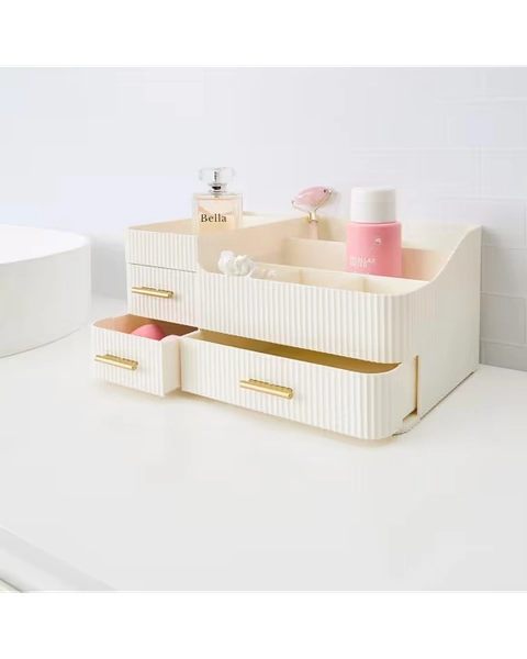 Linear Countertop Organiser - White - One Size