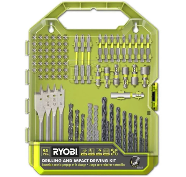RYOBI Drill and Impact Drive Kit