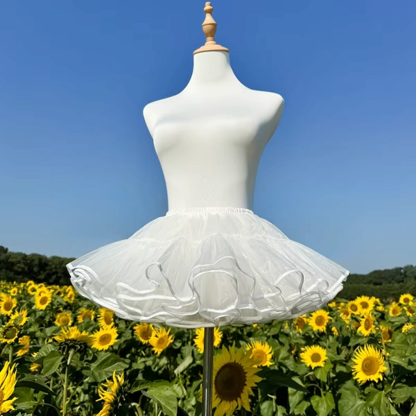 Fluffy Puffy Slip for Women Under Dress 4-Layered Soft Tulle Full Petticoat for Ballgown Dresses Comfortable Waistband - AliExpress 