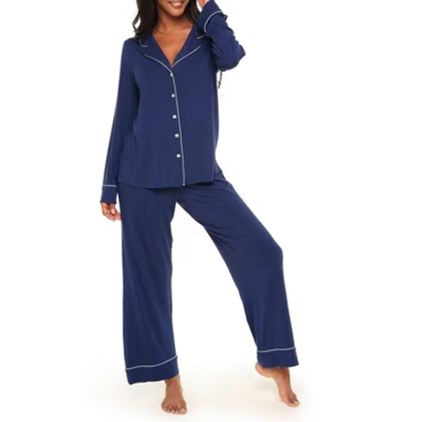 Adore Me Women's Matilda PJ Sleepwear S / Blue Depths.