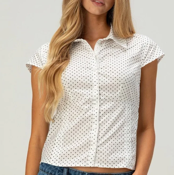 Rsq Women's Button Up Shirt