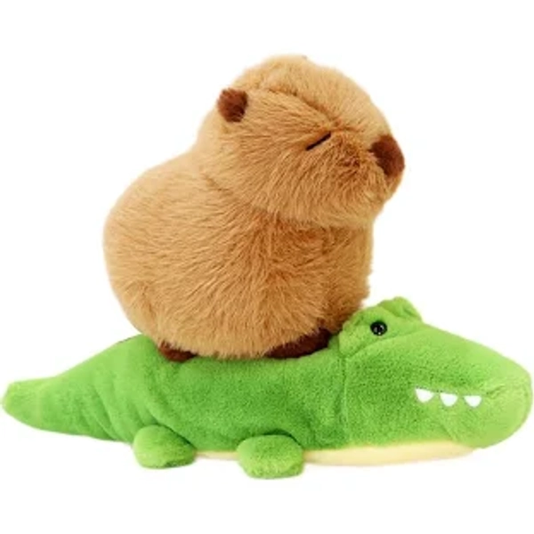 Capybara Plush Toy Capybara Stuffed Toy for Family Boys Girls Birthday Gifts As Picture 35cm