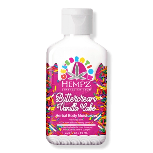Hempz Buttercream Vanilla Cake Herbal Body Moisturizer - 2.25 oz